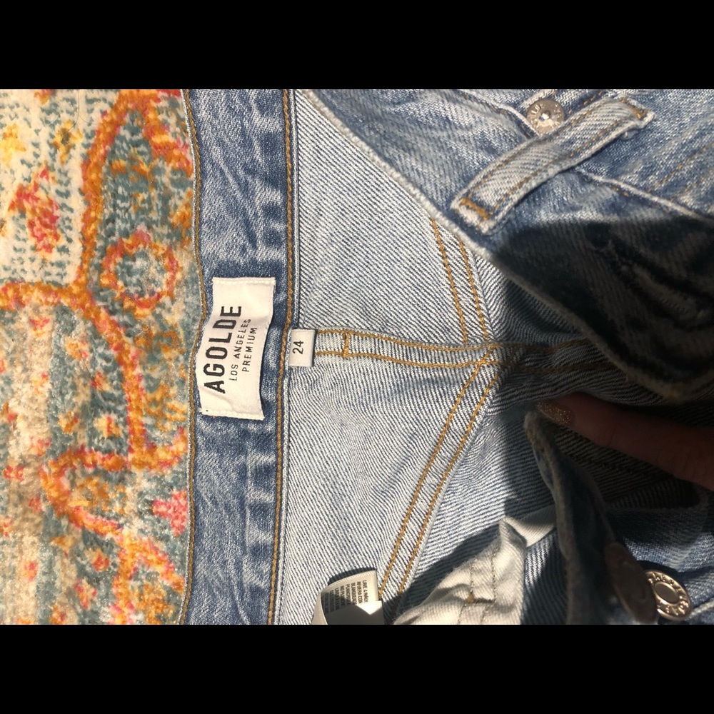 Agolde Riley Crop Jeans - Picture 6 of 8